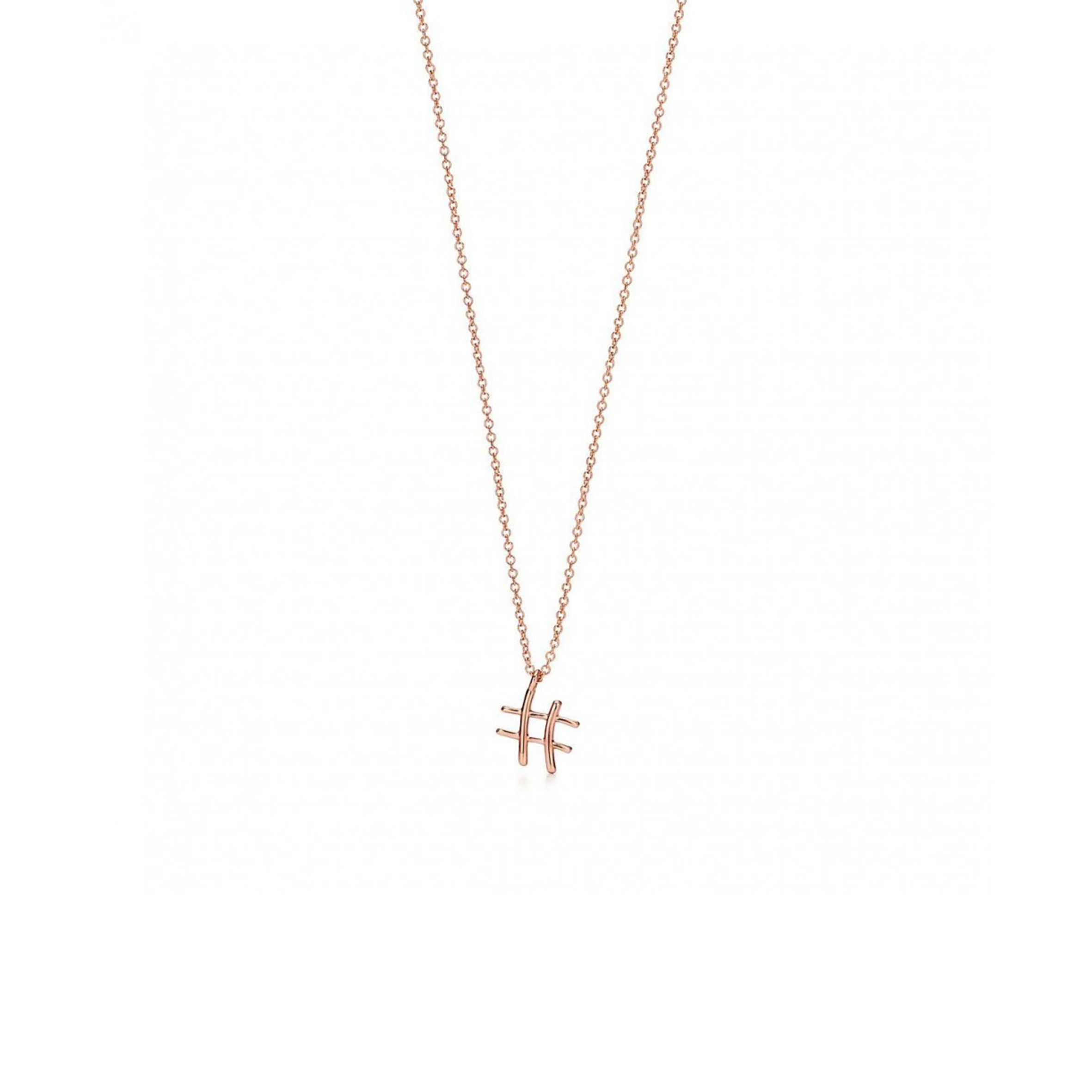 TIFFANY PALOMAS GRAFFITI SMALL HASHTAG PENDANT 68483549 TIFFANY PALOMAS GRAFFITI SMALL HASHTAG PENDANT 68483549